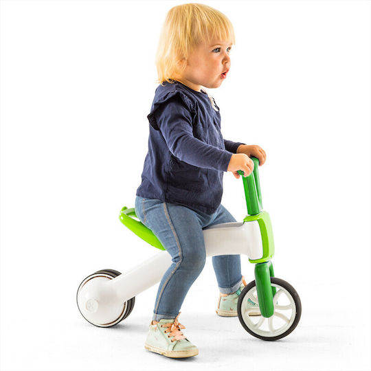 Chillafish Bicicletă de Echilibru pentru Copii Bunzi 2 in 1 Verde