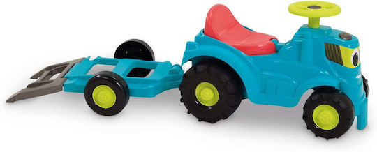 Ecoiffier Tractor 2 în 1 Ride On pentru 12+ luni Albastru