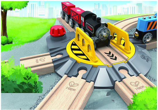 Hape Rail Turntable Railroad Accessories made of Wood for 3+ years+ Years