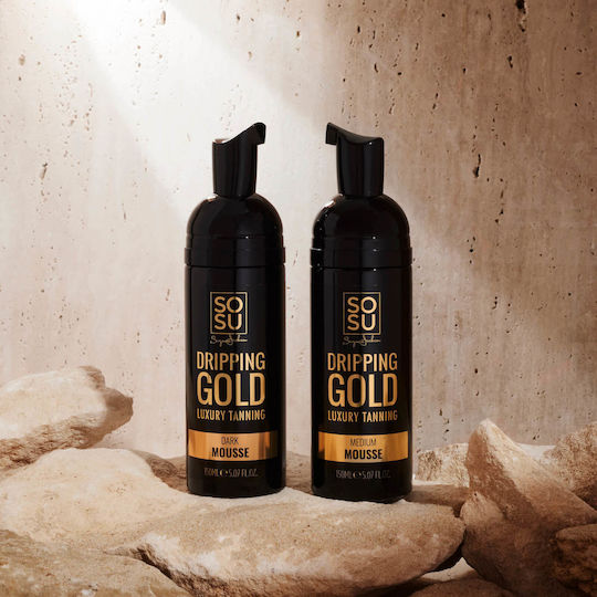 Dripping Gold Автобронзант Мус Body Тъмно 150мл