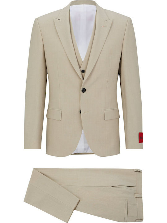 Henry Getlin Herrenanzug Beige