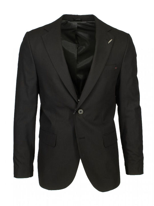 NEW YORK TAILORS MEN'S SUIT BLACK RAMOS2-1 BLACK