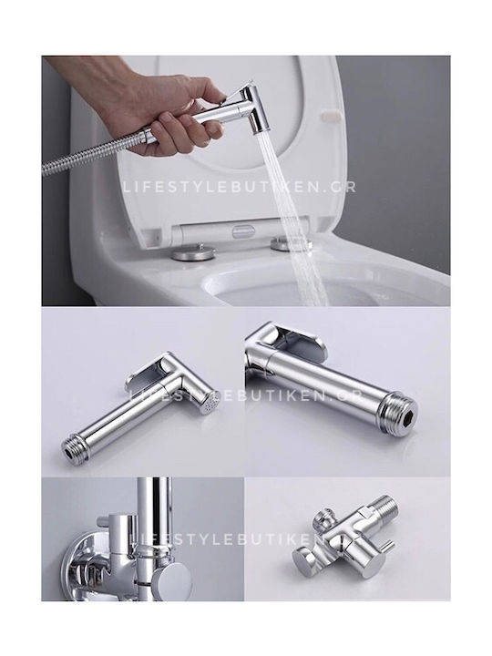 Stocco Stocco Wandmontage Satz Bidet Chrome