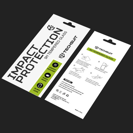 Techsuit 111D Full Glue Full Face Tempered Glass Μαύρο (Redmi Note 10 5G / Poco M3 Pro)
