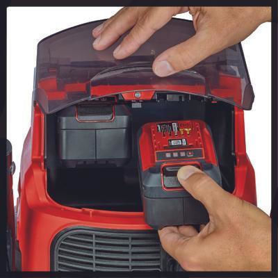 Einhell 36/30 Акумулаторна Прахосмукачка За Течности / Твърди Без Зарядно и Батерия с Пластмаса Контейнер 30лт