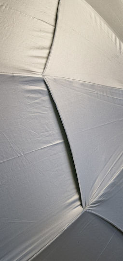 Maui & Sons Faltbarer Strandsonnenschirm aus Aluminium Durchmesser 2,2 m mit UV-Schutz und Strand Sonnenschirm Kiwi