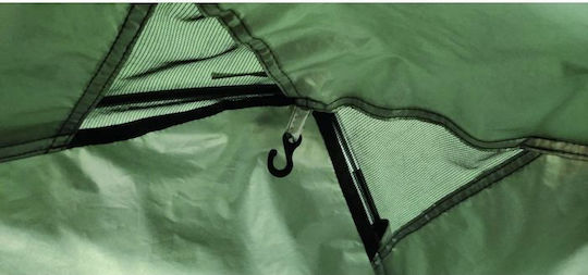 Hupa Palace 5p Summer Camping Tent Igloo Khaki for 5 People 280x220x180cm