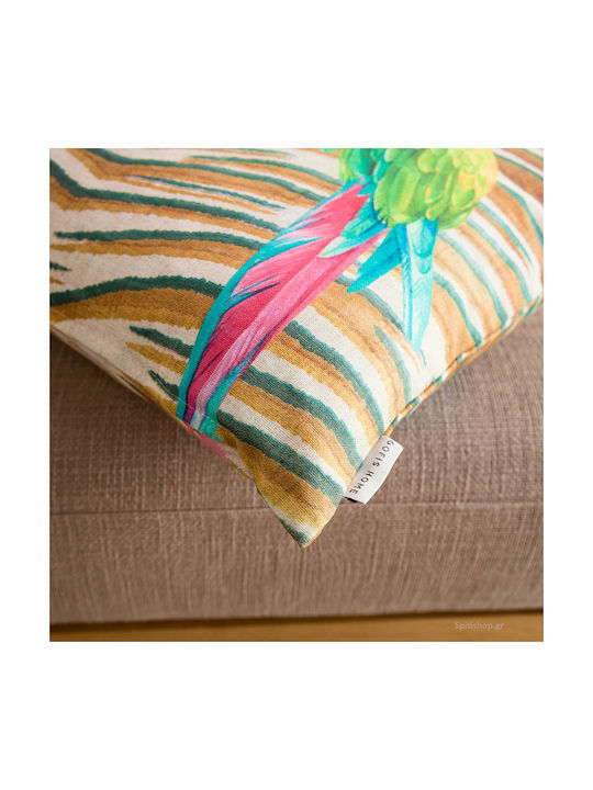 Gofis Home Decorative Pillow Case Zazu Made of 100% Cotton 43x43cm