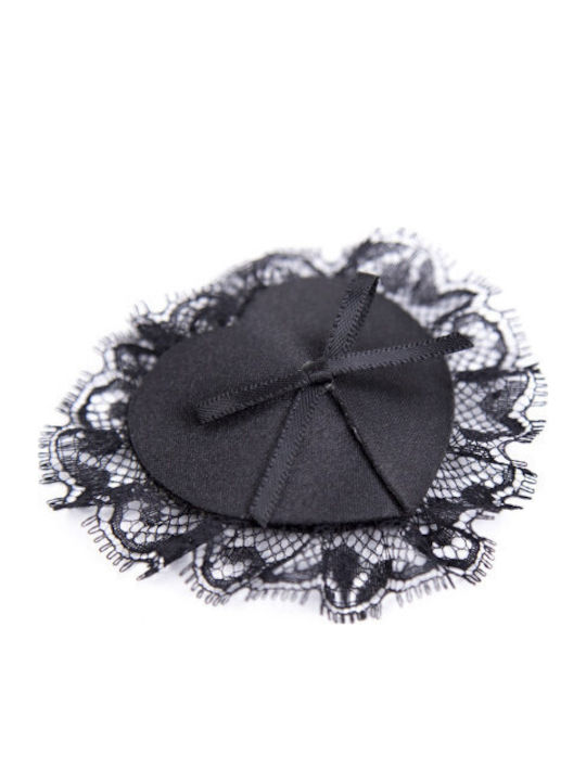 Naughty Toys Herz Spitze Nippelabdeckungen Schwarz