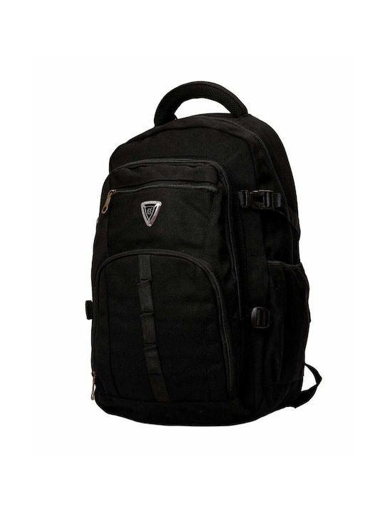 Bag to Bag Fabric Backpack Black