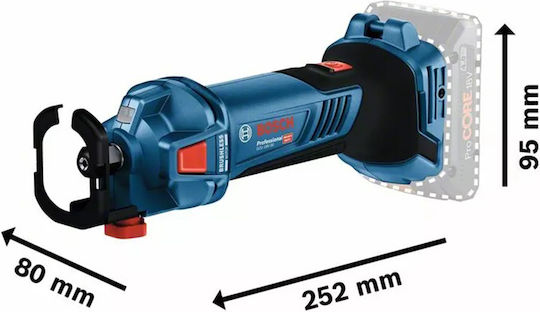 Bosch GCU 18V-30 Electric Drywall Cutter Battery 18V Solo (without Battery and Charger)