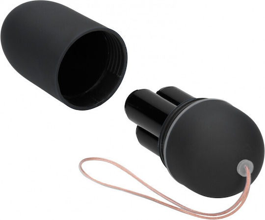 Shots 10 Speed Vibrating Egg Vibrator Egg cu Telecomandă 8cm Negru