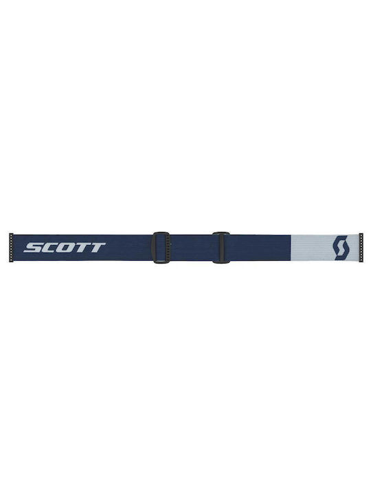Scott Factor Μάσκα Σκι & Snowboard Παιδική Μπλε με Φακό σε Μωβ Χρώμα