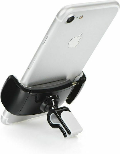 Partner Tele 360 Universal Air Vent Car Holder Car Mobile Mount with Adjustable Hooks Black