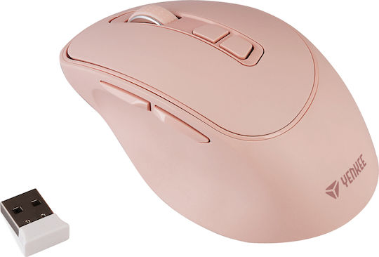 Yenkee Slider Kabellos Maus Rosa