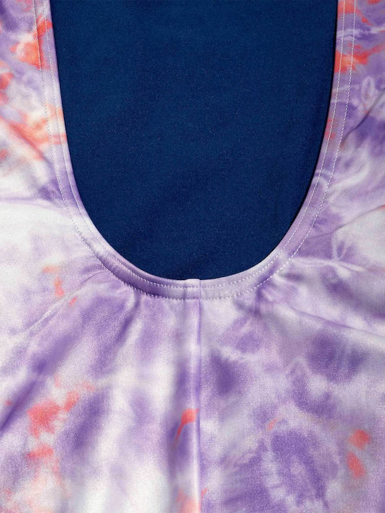Activewear Swimsuit Purple
