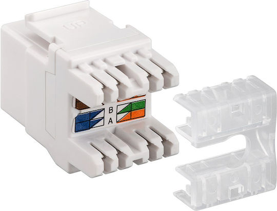 Goobay Keystone RJ45 CAT 6 UTP 250MHz 1τμχ 95740