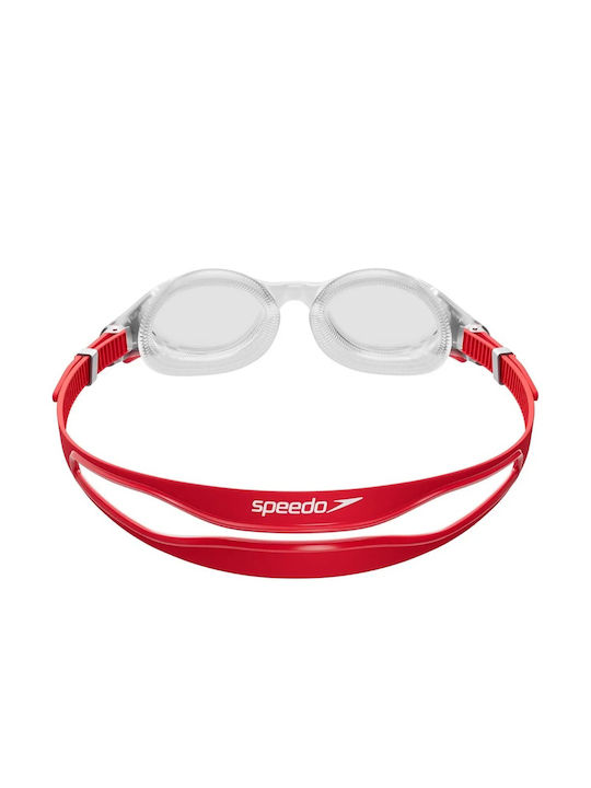 Speedo Biofuse 2.0 Swimming Goggles Adults Red