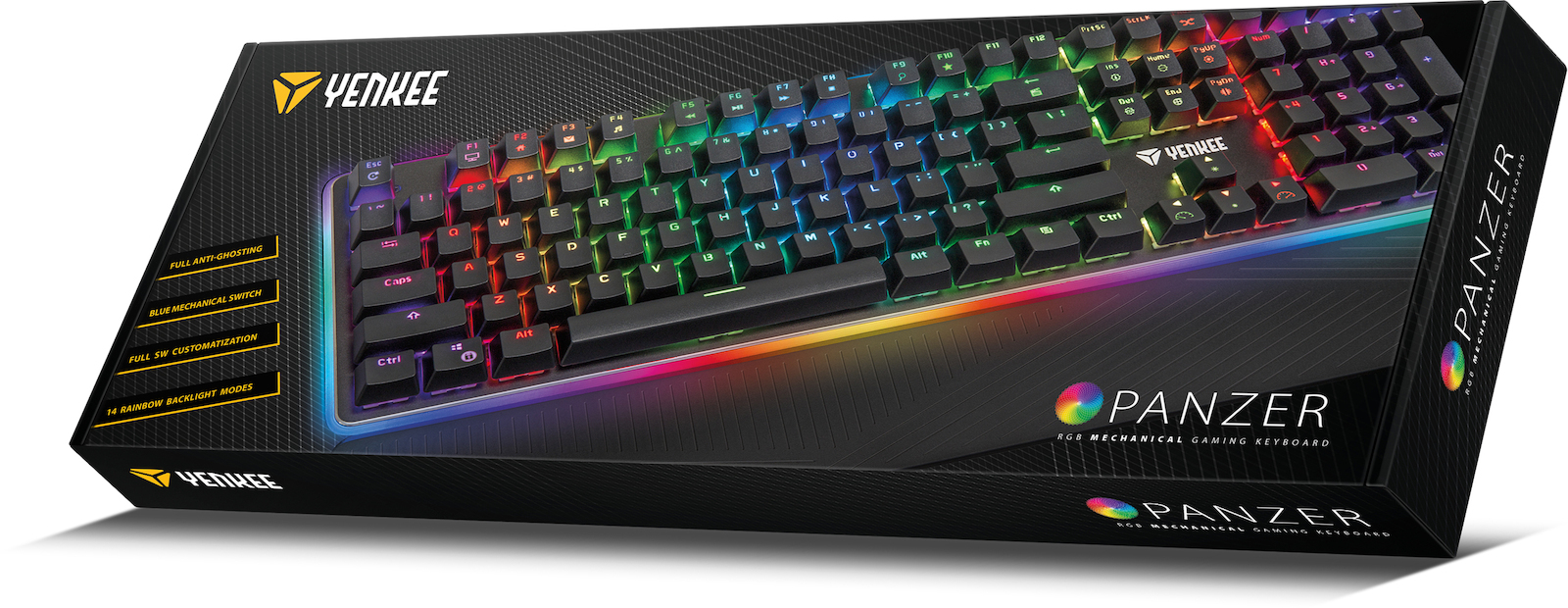 Yenkee YKB 3400US Panzer Gaming Tastatură Mecanică cu Outemu Blue