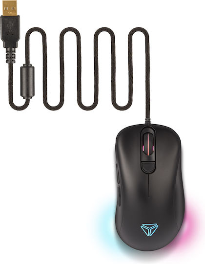 Yenkee YMS 3000 ZERO e-Sport PRO RGB Gaming Ποντίκι 12000 DPI Μαύρο