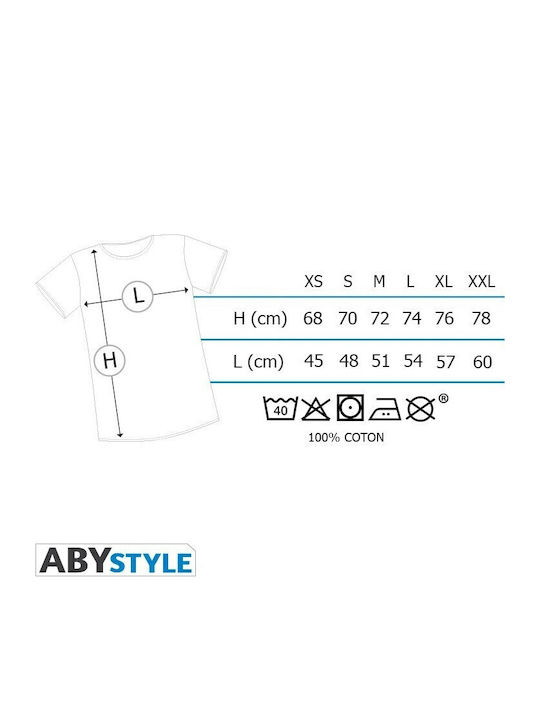 Abysse One Piece - Luffy New World T-shirt One Piece Black Cotton