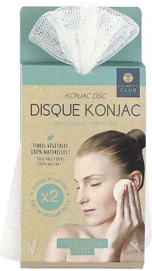 Cosmetic Club Konjac-Schwämme Reinigung Gesicht 2Stück