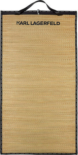 Karl Lagerfeld Saltea de Plajă Negru 157x71cm.