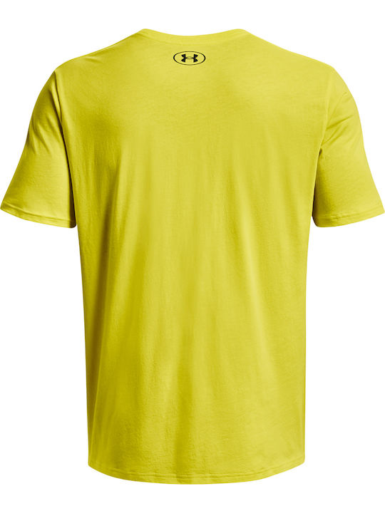 Team Issue Wordmark Αθλητικό T-shirt Κίτρινο
