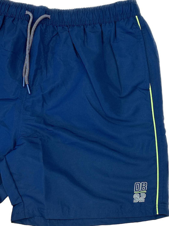 Costum De Baie Bărbați Pantaloni Scurți Albastru Marin
