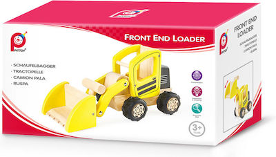 PinToy hölzerne Kinder-Baustelle Kran rotierend 802827