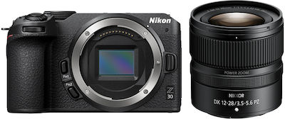 Nikon Spiegellose Kamera Z 30 Crop Frame Kit (Z DX 12-28mm f/3.5-5.6 PZ VR)