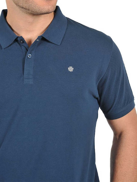 Dors Herren Shirt Kurzarm Polo Blau