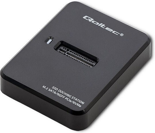 Qoltec Hard Drive Docking Station PCIe/SATA M.2(2230)" / M.2(2280)" with Connection USB 3.1 (50313)