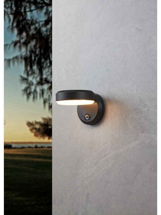 Eglo Стенно Външно Фенерче LED IP44 16x19x13.5εκ.