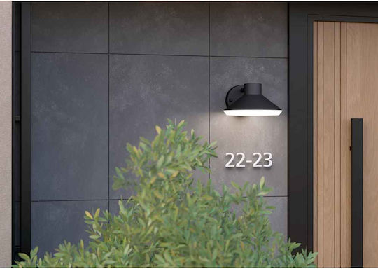 Eglo Wall-Mounted Outdoor Lighting with Shade 20.5x11cm Eglo Wall-Mounted Outdoor Lighting with Shade 20.5x11cm