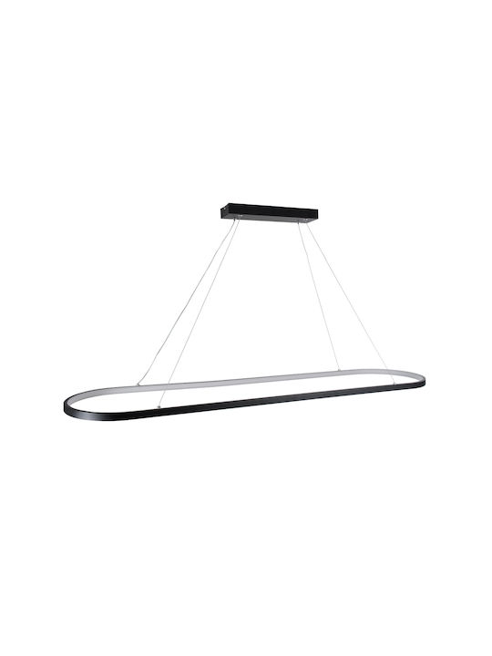 GloboStar Bolivar Pendant Light Black 120x30cm