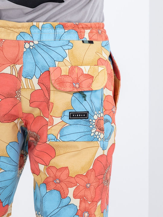 Costum De Baie Bărbați Bermude Multicolor Floral