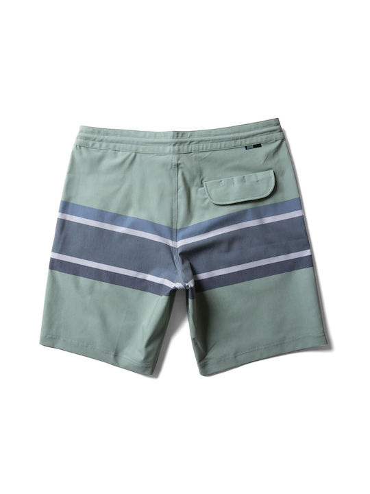 Vissla Men's Swimwear Shorts Green with Patterns