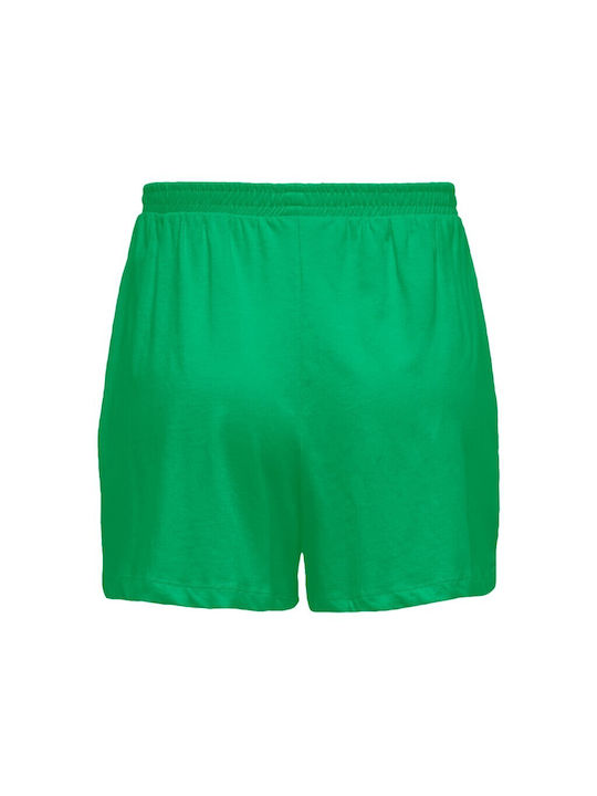 Only Women's High-waisted Shorts Green