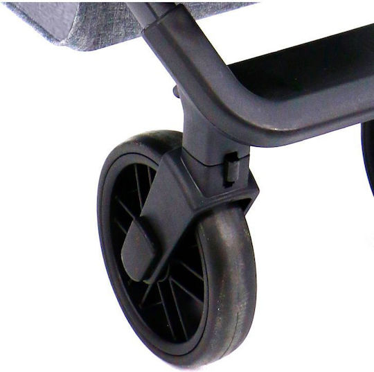 Asalvo Ness Reglabil Cărucior pentru Bebeluși Potrivit pentru Nou-născut Pădure 8.9kg