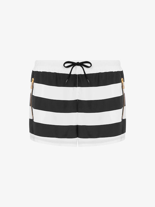 Herren Badebekleidung Shorts Mehrfarbig Gestreift
