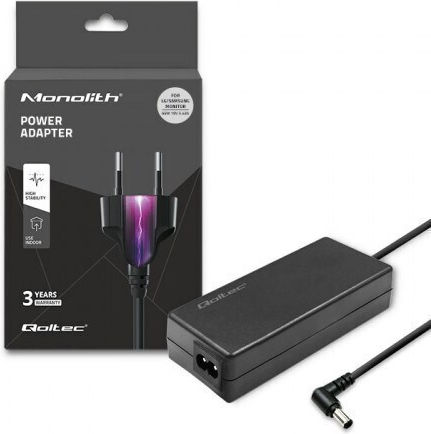Qoltec Universelles Netzadapter 19V mit Leistung 65W (51029)