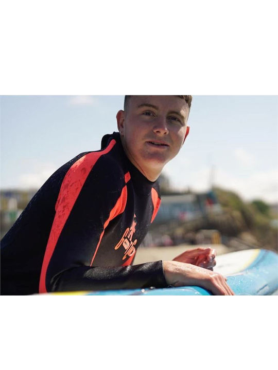 Gotcha Wetsuit Wave One HS Ολόσωμη Στολή Κατάδυσης με Φερμουάρ Μαύρη 3.2mm