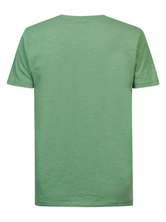 Petrol Industries Men's Short Sleeve T-shirt Green