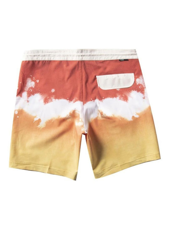 VISSLA DROP OUT 17.5'' MEN'S ORANGE/RED MALLET