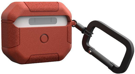 UAG Scout Silicone Case with Keychain Rust for Apple AirPods 3