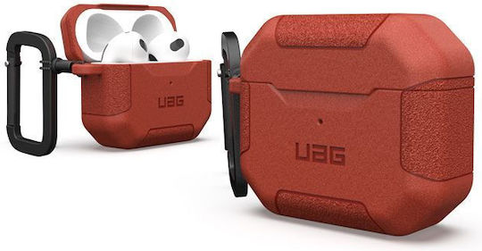 UAG Scout Silicone Case with Keychain Rust for Apple AirPods 3