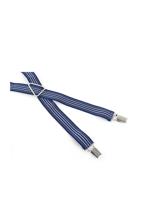 Men's suspenders 61025-372A Victoria Blue