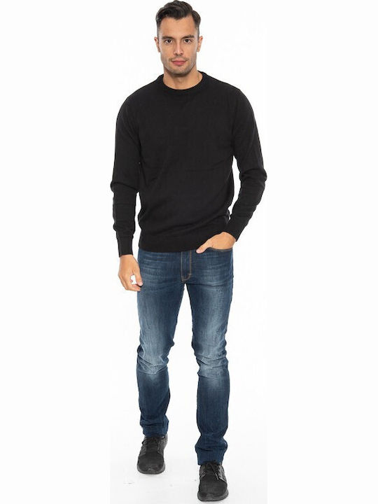 Knit-63 Long Sleeve Sweater Black