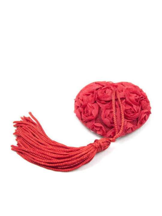 Naughty Toys Heart With Roses Nipple Covers Κόκκινα
